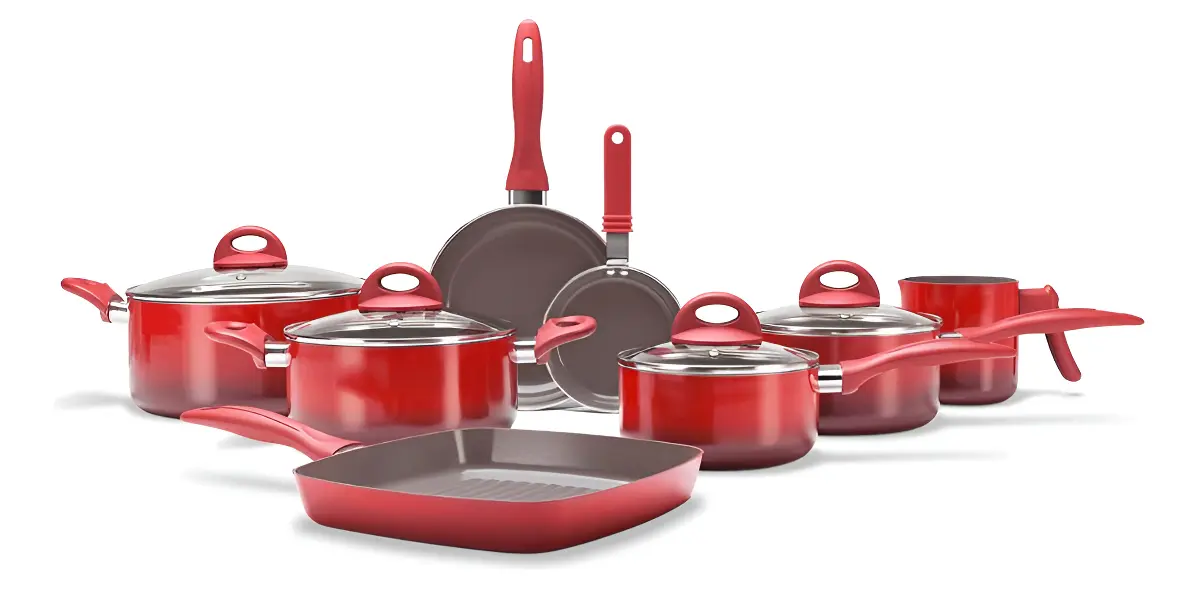 Conjunto de Panelas 8 Peças Ceramic Life Smart Plus Vanilla Brinox — imagem 7